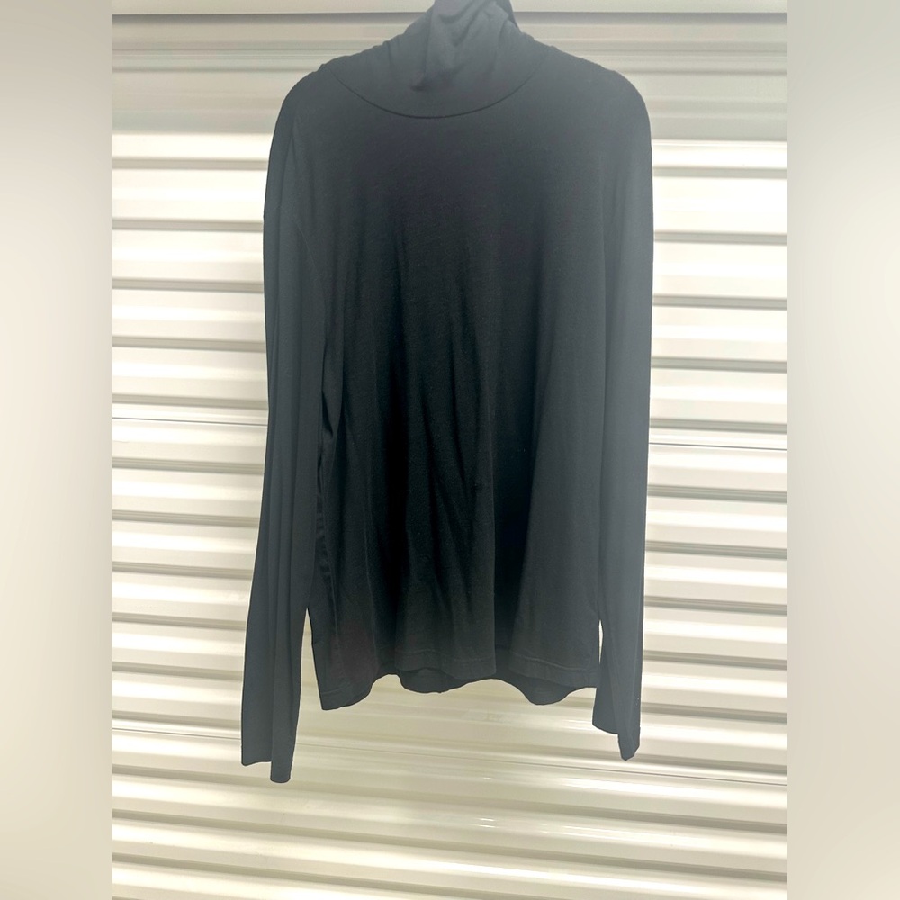PAIGE Black Turtleneck